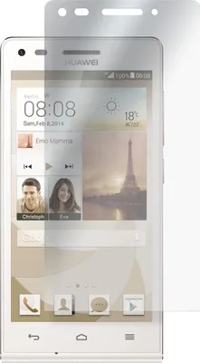 Produktbild von 4er-Pack PhoneNatic Displayschutzfolien klar  kompatibel mit Huawei Ascend G6