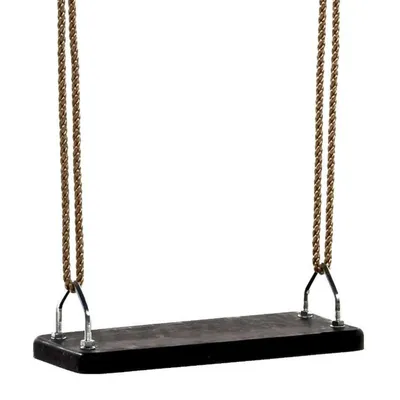 Immagine prodotto di Altalena per bambini con corda regolabile e sedile antiscivolo - portata fino a 70 kg
