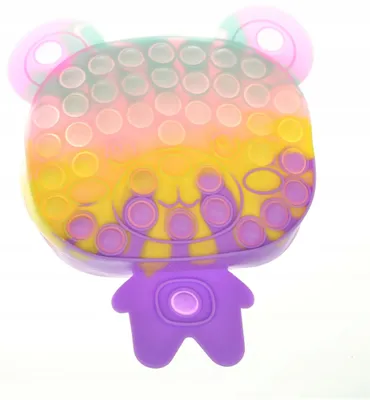 Produktbild von Pop It Leuchtende Sensorik Tasche Fidget Spielzeug Mädchen