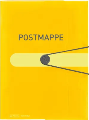 Obrázok produktu pre herlitz poštový priečinok easy orga to go, PP fólia, DIN A4, žltá