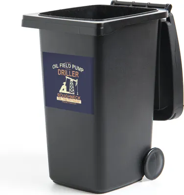 Produktbild von MuchoWow® - Abfall-Aufkleber - Container - für Abfallcontainer