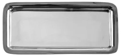 Obrázok produktu pre Obdĺžnikový servírovací podnos z ocele – 39 x 17 cm