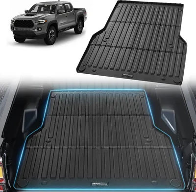Obrázek produktu pro Podložka do korby nákladního vozu Vhodná pro Toyota Tacoma 2005–2023 TPE Podložka do korby nákladního vozu Příslušenství
