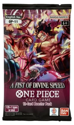 Produktbild von One Piece Card Game A Fist of Divine Speed Booster OP11 Englisch