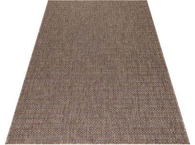 Produktbild von Teppich Läufer Wetterfest Kupfer 80x150 Vintage Design aus Polypropylen