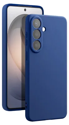Obrázek produktu pro Pouzdro Avizar pro Galaxy S26 Plus, vyrobené z měkkého silikonu s povrchem Soft-Touch a vnitřní podšívkou z mikrovlákna, barva: modrá