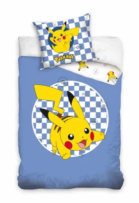 Produktbild von Jugendbettwäsche 160x200 Pokemon Pikachu Pokemons