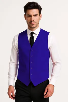 Produktbild von T3620-0400-50 blau Herren Weste Gr.50