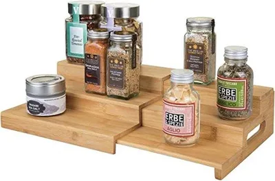 Immagine prodotto di Scaffale per erbe aromatiche da cassetto - Scaffale per erbe aromatiche estraibile - Cassetto per erbe aromatiche