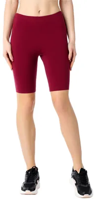 Image de Leggings courts pour femme Bellivalini en Coton BLV50-185 (bordeaux, 3XL)
