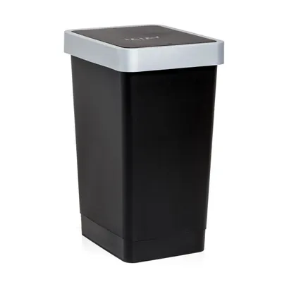 Produktbild von Tatay Smart Mülleimer 25l Silber  Silber One Size