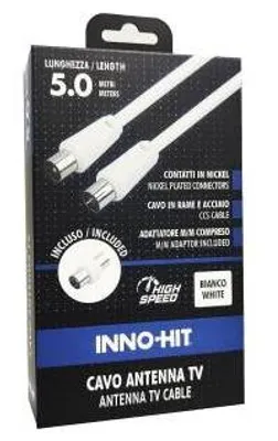 Image de Inno-Hit Câble Antenne M/F 5M Blanc