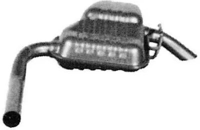 Produktbild von VEGAZ FS-310 Endschalldämpfer für FORD MONDEO II (BAP) Auspuff