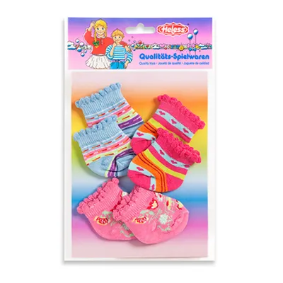 Image de Chaussettes fantaisie colorées, 3 paires, 35-46 cm