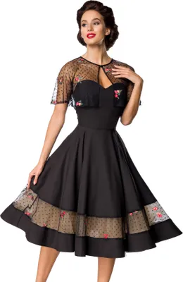 Produktbild von Belsira - Vintage - Kleid mit Cape - S -
