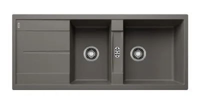 Produktbild von Blanco Metra 8 - Silgranitspüle, 1160x500 mm, grau 527303