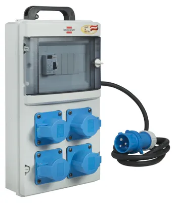 Productafbeelding van Brennenstuhl 1154857 Draagbare stroomverdeler, beschermingsklasse IP 44