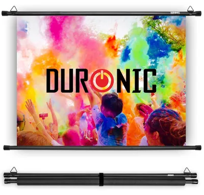 Zdjęcie produktu dla Ekran projekcyjny - Ekran z drążkiem - 81 x 61 cm - 4:3 - Montaż ścienny