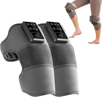 Productafbeelding van Professionele massageapparaat voor de knie, met warmte- en vibratiefunctie