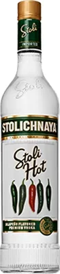Produktbild von Stolichnaya Stoli Hot Jalapeno Flavored Premium Vodka 0,7l 700ml (37,5% Vol) -[Enthält Sulfite]