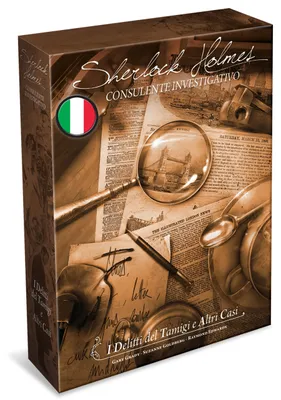 Obrázok produktu pre Asmodee Sherlock Holmes: Konzultant pre vyšetrovanie – Zločiny na Temži a ďalšie