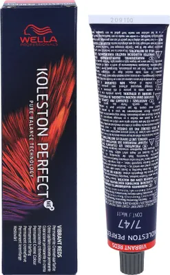 Produktbild von Wella Koleston Perfect Me+ Vibrant Reds, Braun, 7/47, Unisex, 60 ml, Alle Haare, Glanz