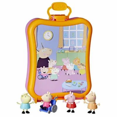 Produktbild von Peppa Pig Peppa's Club Friends Case, 3 Jahr(e), Mehrfarbig