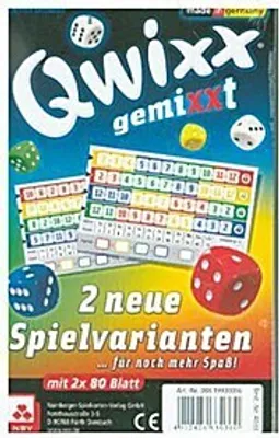 Produktbild von Qwixx gemiXXT - 2er Set Zusatzblöcke