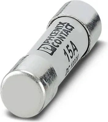 Produktbild von Phoenix Contact PV Sicherung, 1000V DC, 15 A, 10,3 x 38 mm, gPV Charakteristik, 1 Stk.