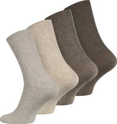 Produktbild von Cotton Prime® 8 Paar Gesundheitssocken ohne Gummibund 39-42