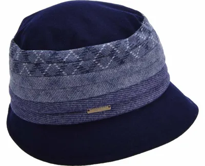 Seeberger Patchwork Glocke in blau