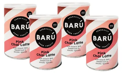 Image de Barú Pink Chai Latte - 4 x 250 g - 48 tasses