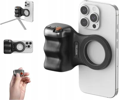 Zdjęcie produktu dla Uchwyt Grip Magnes Magnetyczny MagSafe Pilot Bluetooth do Telefonu iPhone / P5-MP-001BK