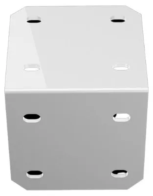 Produktbild von HOME DELUXE - Deckenhalterung ERA für Markisen - 1 Stück, Farbe: Weiß, inkl. Dübel I Terrassenüberdachung Sonnenschutz Windschutz