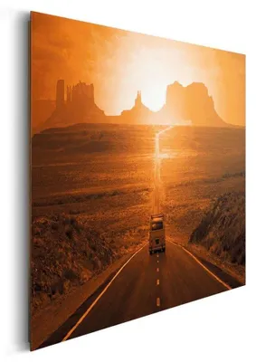 Produktbild von Wandbild MONUMENT VALLEY 90x60cm Deko Bild