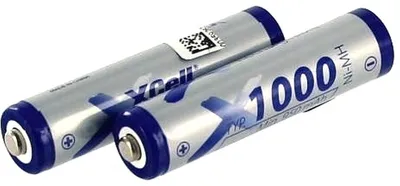 Produktbild von Akku für Telekom Speedphone 10 NiMH 2,4 Volt 1000 mAh silberfarben.