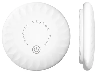 Zdjęcie produktu dla 4smarts SkyTag Duos, Uniwersalne, Wyszukiwarka, Biały, 2400 - 2483 MHz, 50 m, 100 dB