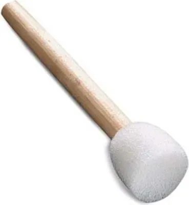 Produktbild von STUPFPINSEL 10mm, Schwammpinsel, schablonieren kreativ mit Farbe, Schablonierpinsel