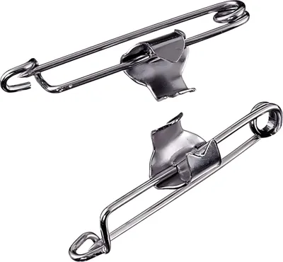 Produktbild von KNORR PRANDELL Broschennadel mit Kralle 22 mm Metall silberfarben