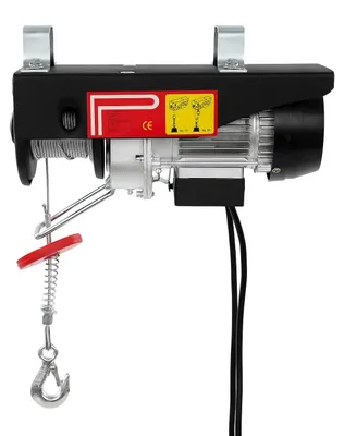 Image de Treuil électrique, télécommande filaire, deux modes de levage, couleur noire