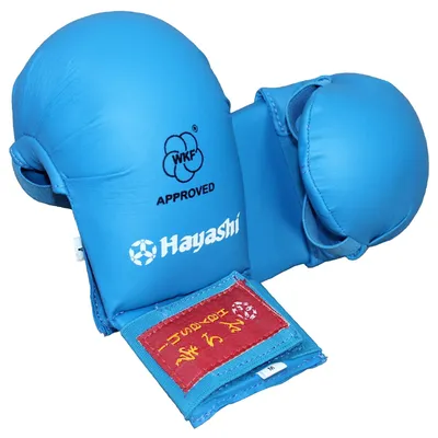 Produktbild von Karatefaustschützer TSUKI WKF approved Blau S