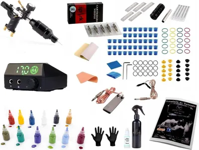 Produktbild von System Stealth Rotary Tattoomaschinen-Kit Tattoo Set