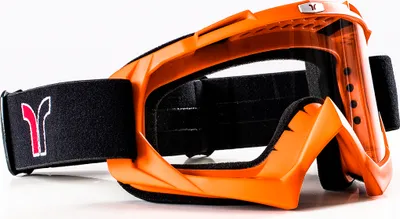 Produktbild von RK-652 Kinder Crosshelm Endurohelm Motorradhelm Roller Quad Helm Kinderhelm Achtung Crossbrille Orange alle Größen
