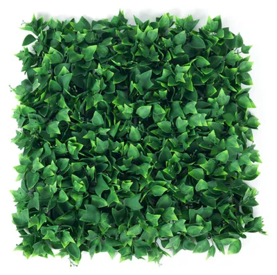 Image de Buxibo Haie artificielle Set - 4x50x50 cm - Mur vert - Feuillage artificiel - Paravent pour balcon - Plantes artificielles intérieur/extérieur - Feuillu