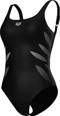 Produktbild von arena Damen Badeanzug Milena Shapewear, Farbe:Schwarz, Größe:50