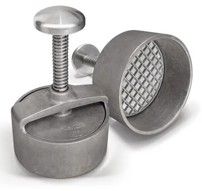 Productafbeelding van Hamburgerpers - Ø 100 mm - Aluminium - Anti-aanbak