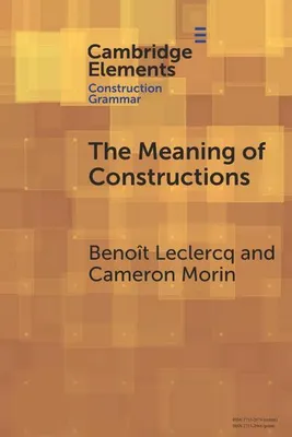 Obrázok produktu pre The Meaning of Constructions