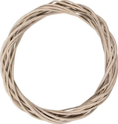 Immagine prodotto di Clayre & Eef 6RO0603M Ghirlanda natalizia in rattan marrone Ø 30 cm