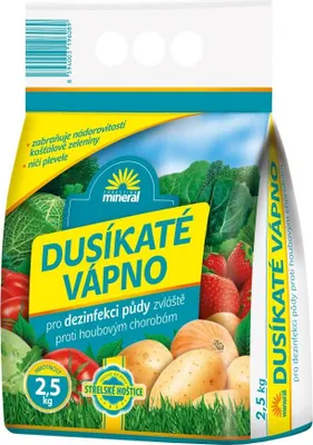 Obrázok produktu pre Dusíkaté vápno - hnojivo - 2,5 kg