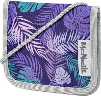 Image de McNeill pochette tour de cou porte-monnaie Neck Pouch Dschungel pourpre